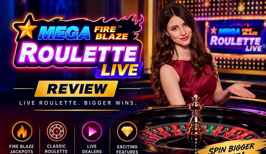 Mega Fire Blaze Roulette Live